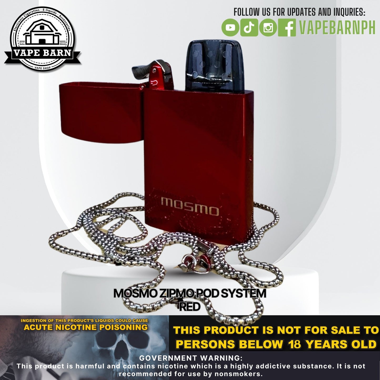 Mosmo Zipmo Pod System