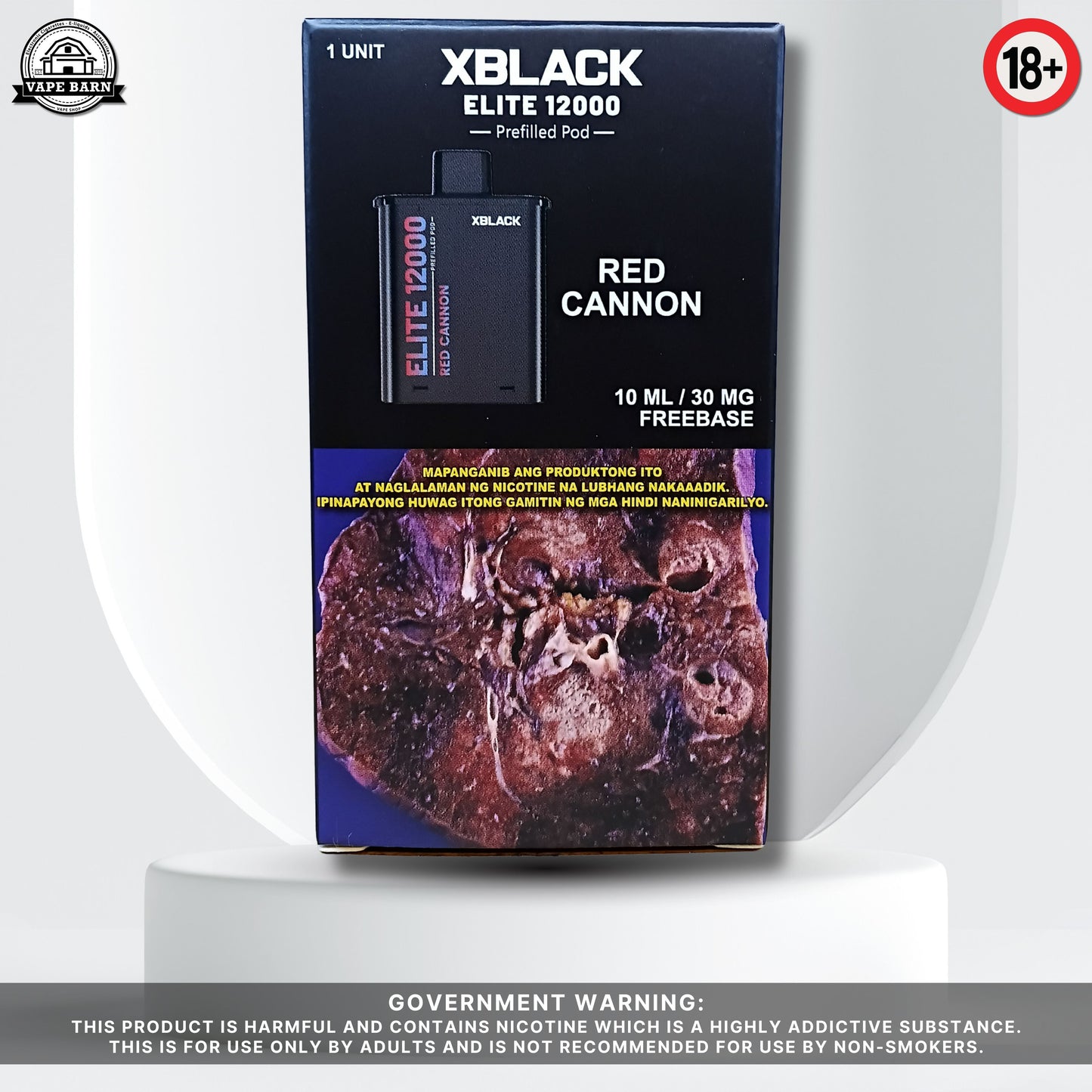 XBLACK ELITE V2 (Prefilled Pod) 3%