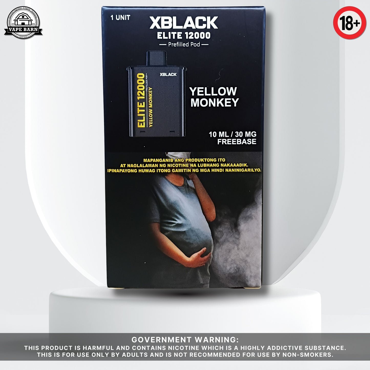 XBLACK ELITE V2 (Prefilled Pod) 3%