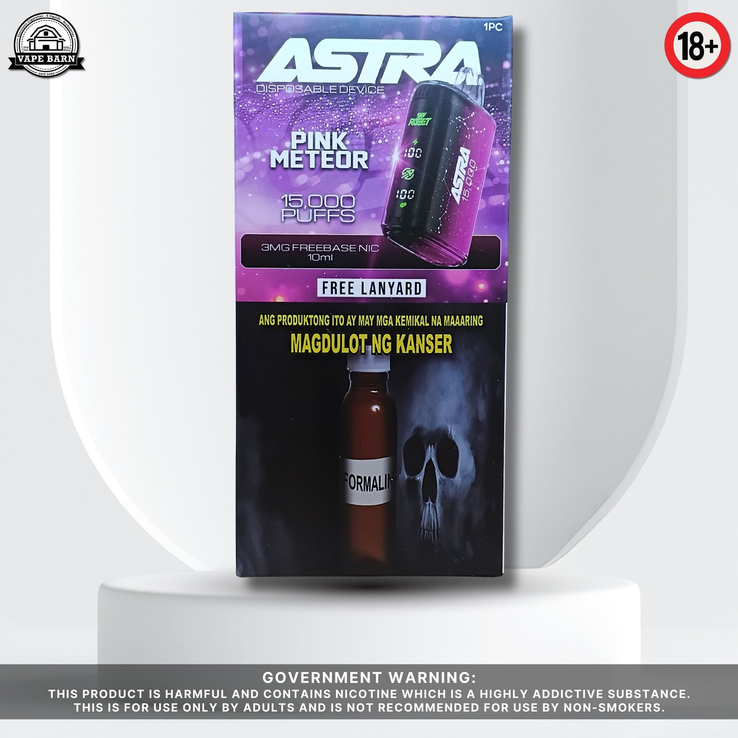ASTRA 3mg 15000 Puffs