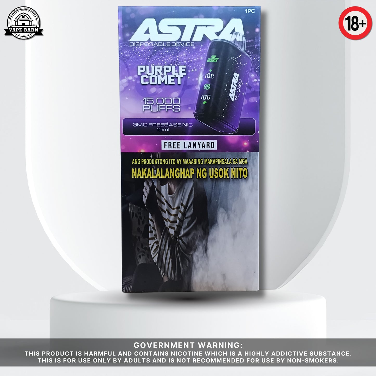 ASTRA 3mg 15000 Puffs