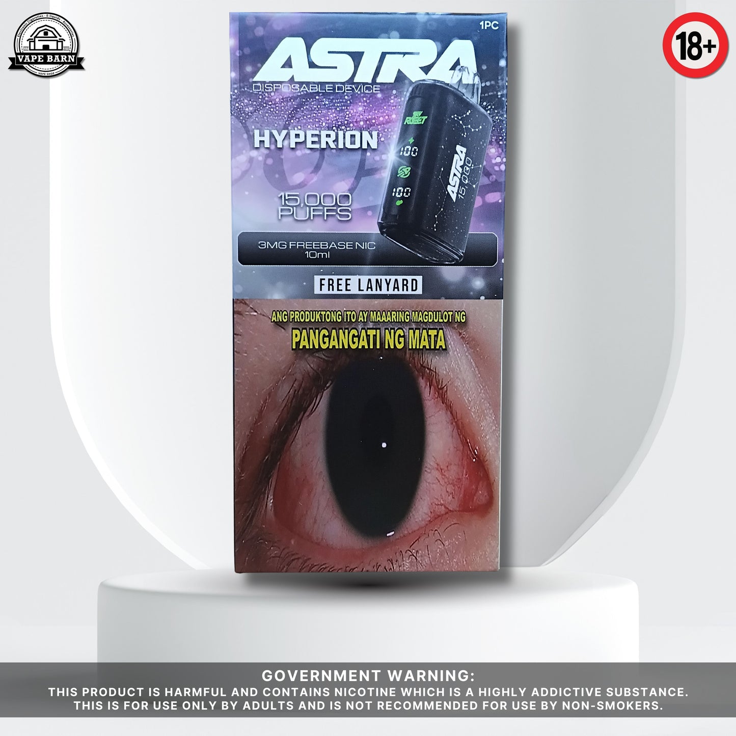 ASTRA 3mg 15000 Puffs