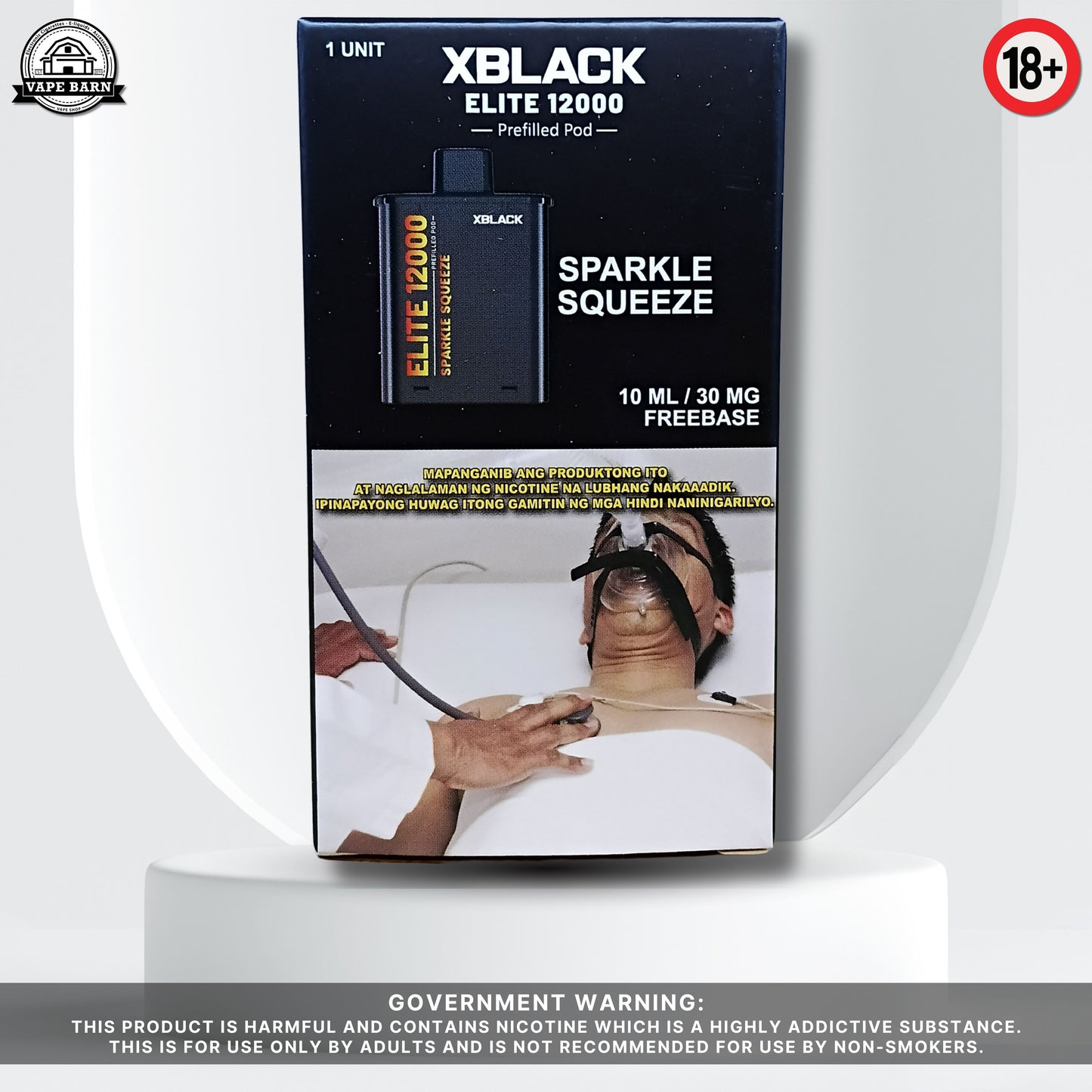 XBLACK ELITE V2 (Prefilled Pod) 3%