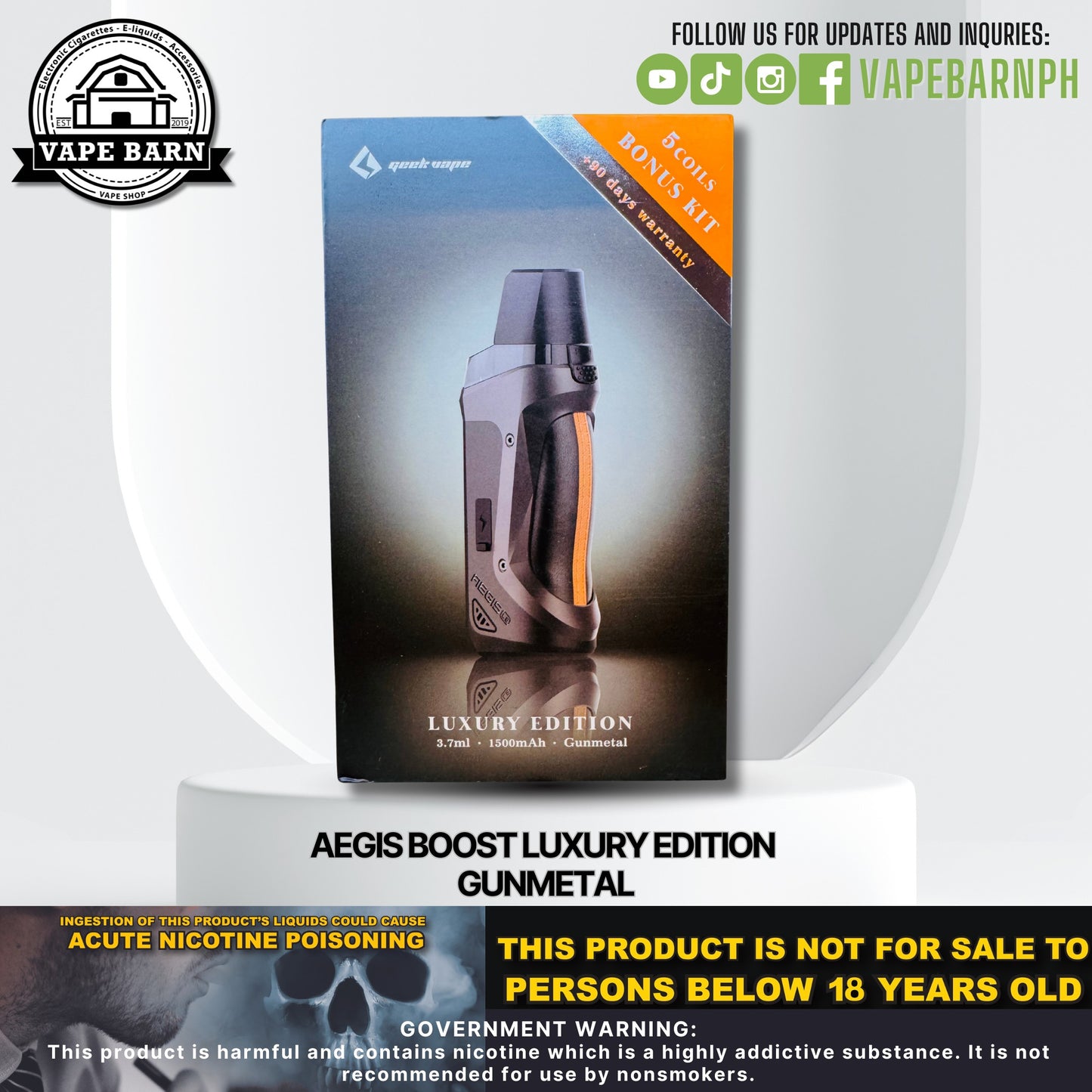 Aegis Boost Luxury Edition