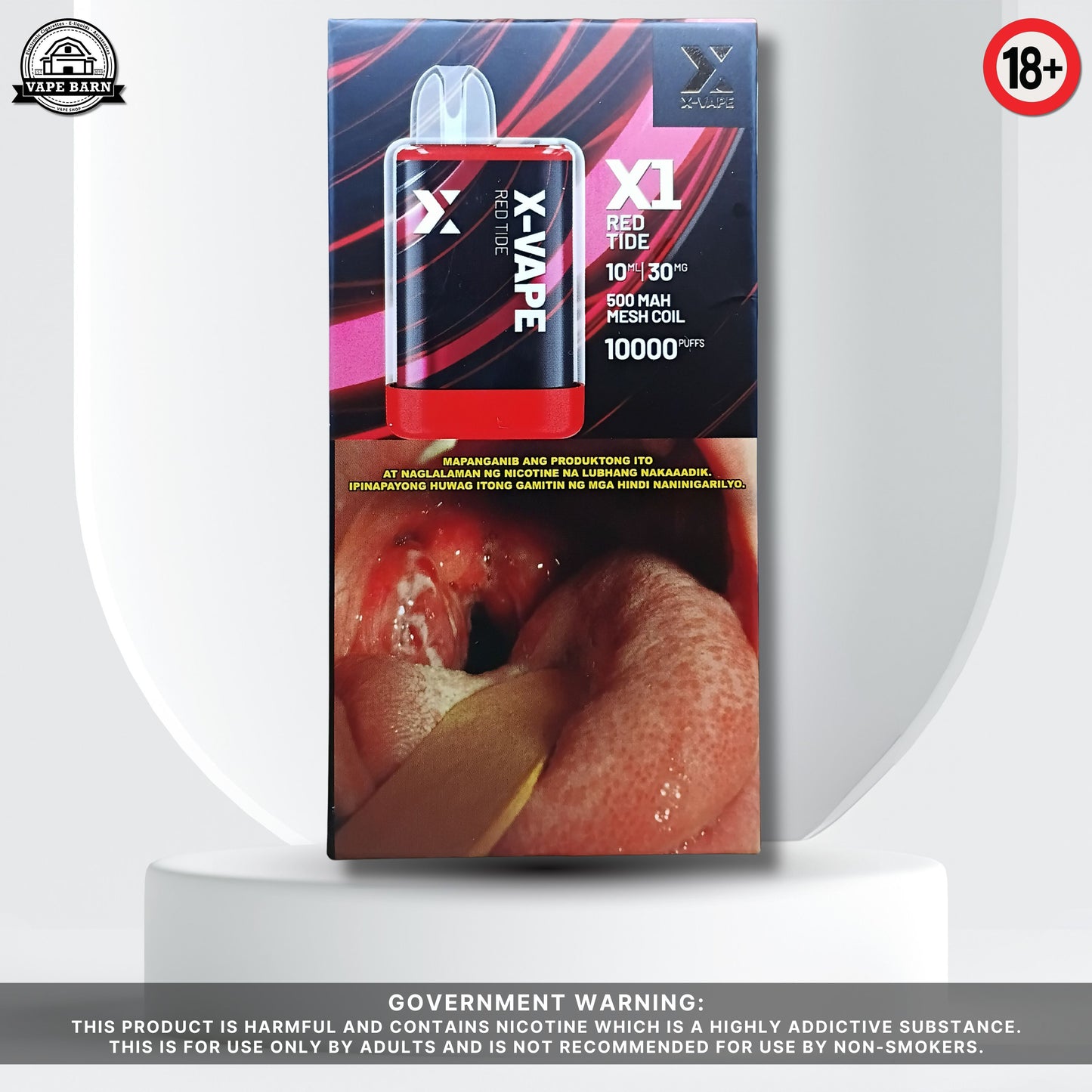 X-VAPE X1 3% 10000 Puffs
