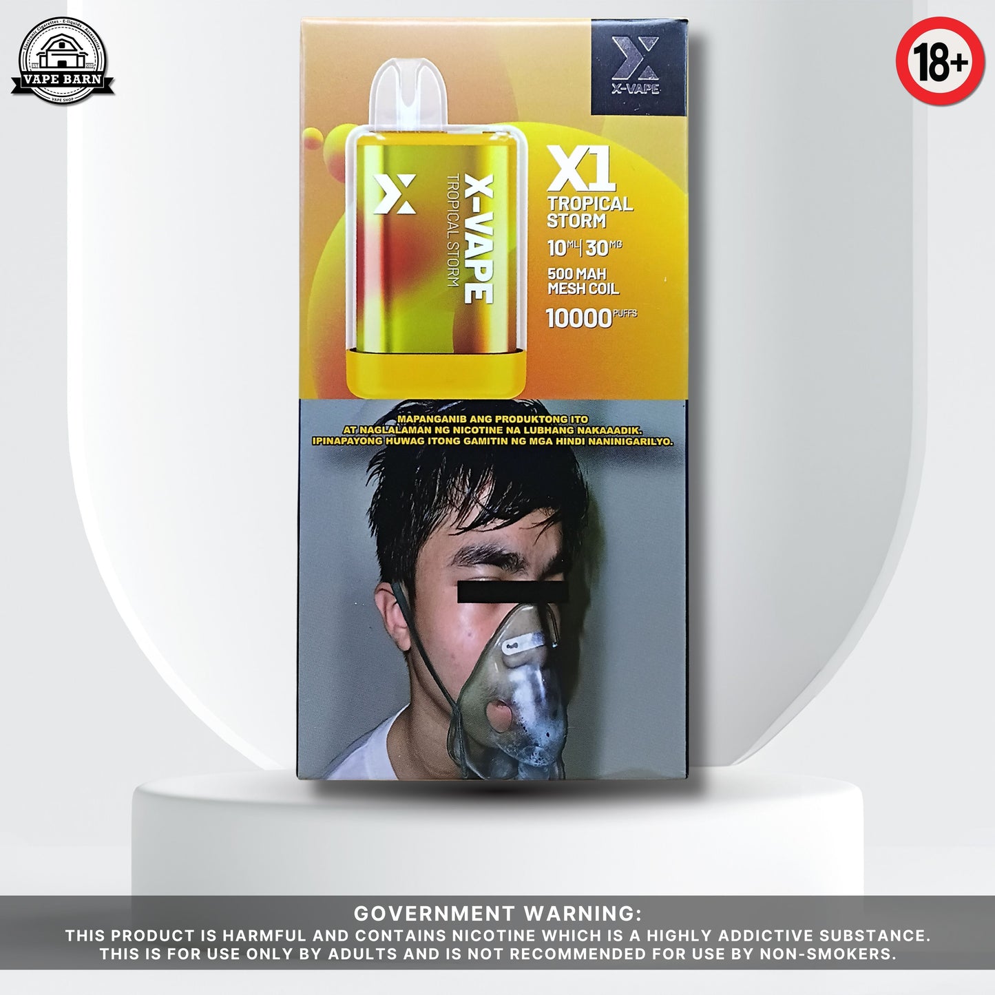 X-VAPE X1 3% 10000 Puffs