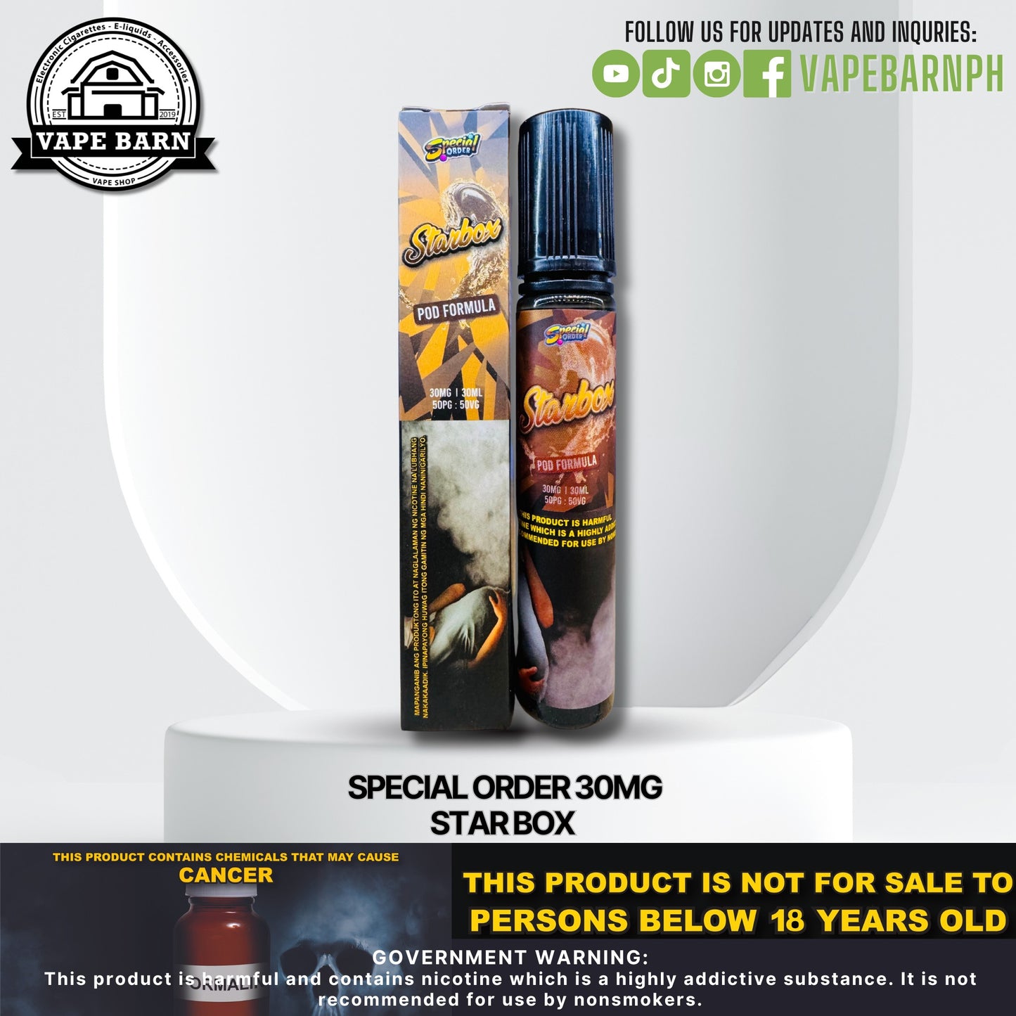Special Order 30mg