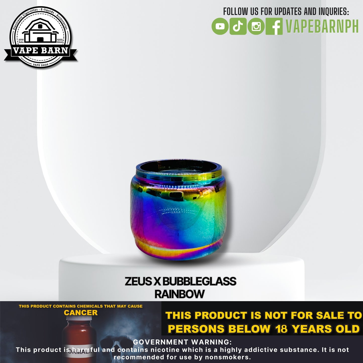 Zeus X Bubbleglass