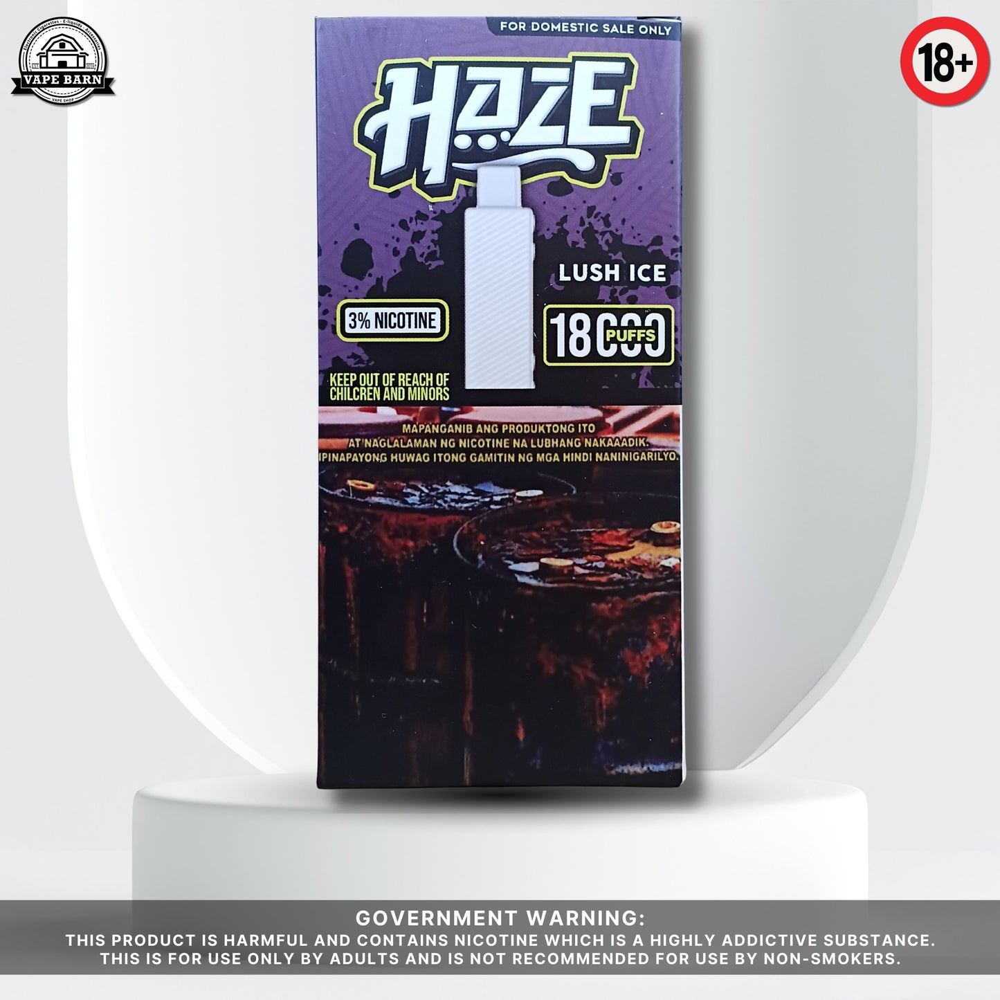HAZE (Prefilled Pod) 3%