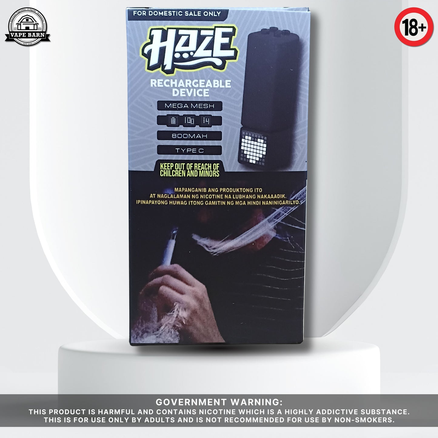 HAZE (Prefilled Pod) 3%