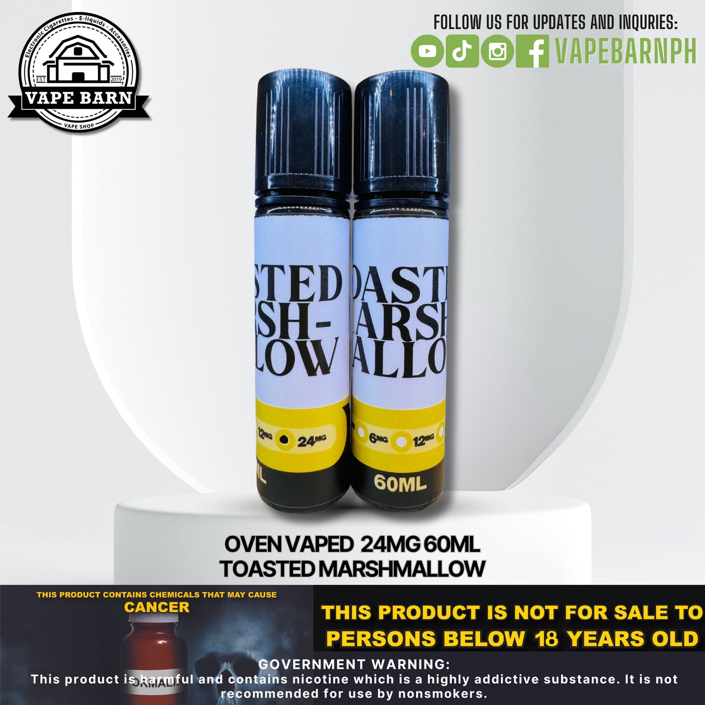 Oven Vaped 24mg 60ml