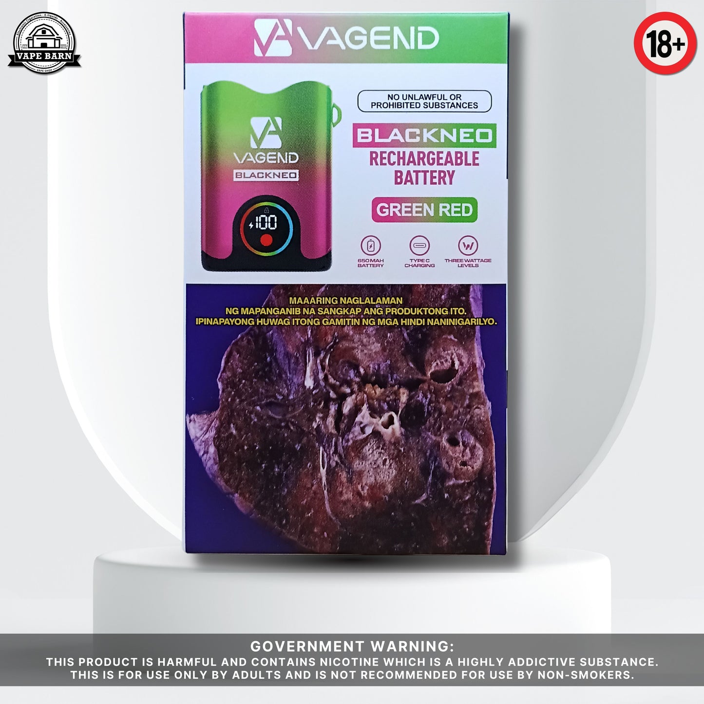 VAGEND Blackneo Battery