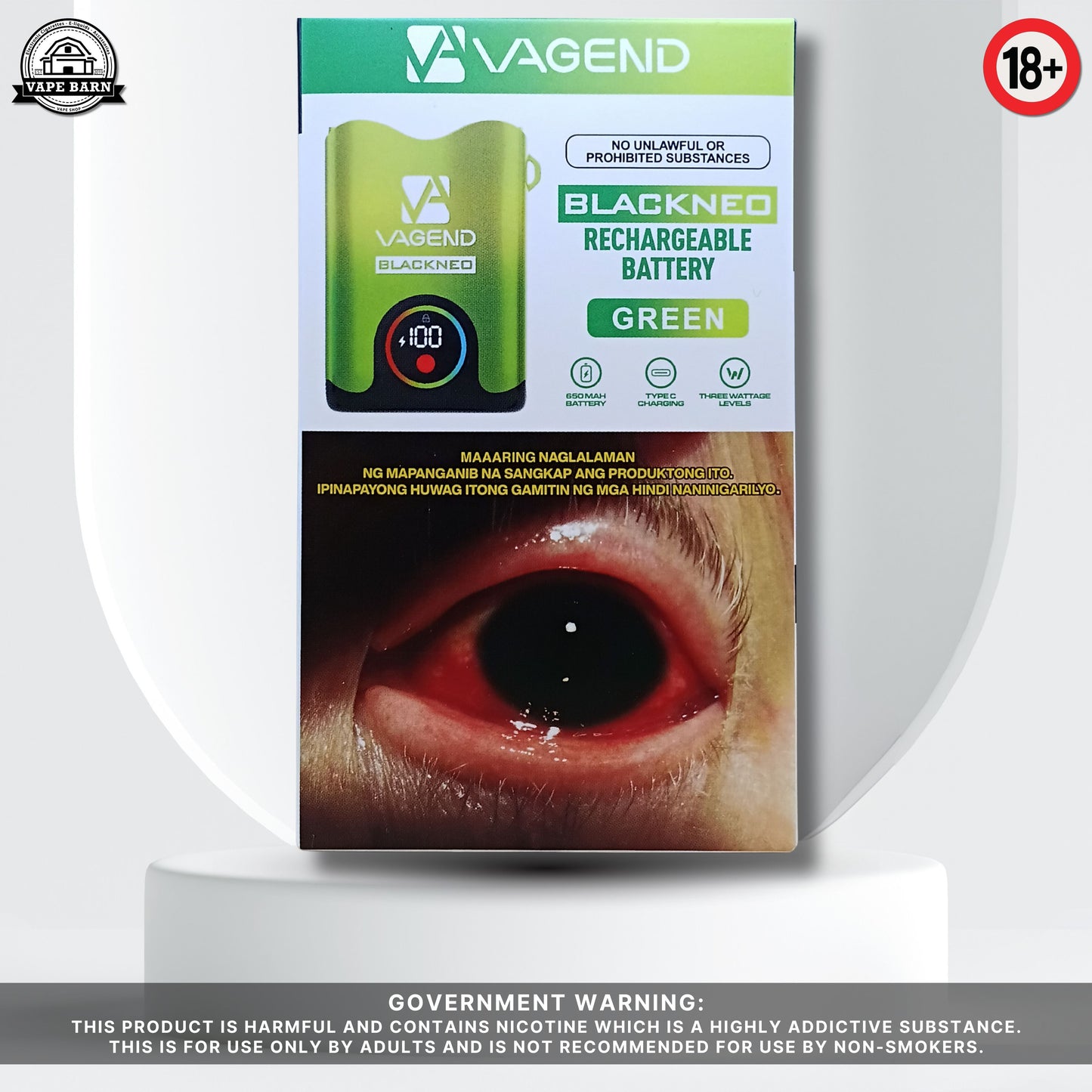 VAGEND Blackneo Battery