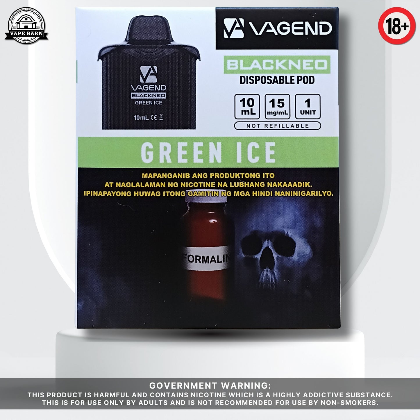 VAGEND Blackneo (Prefilled Pod) 1.5%