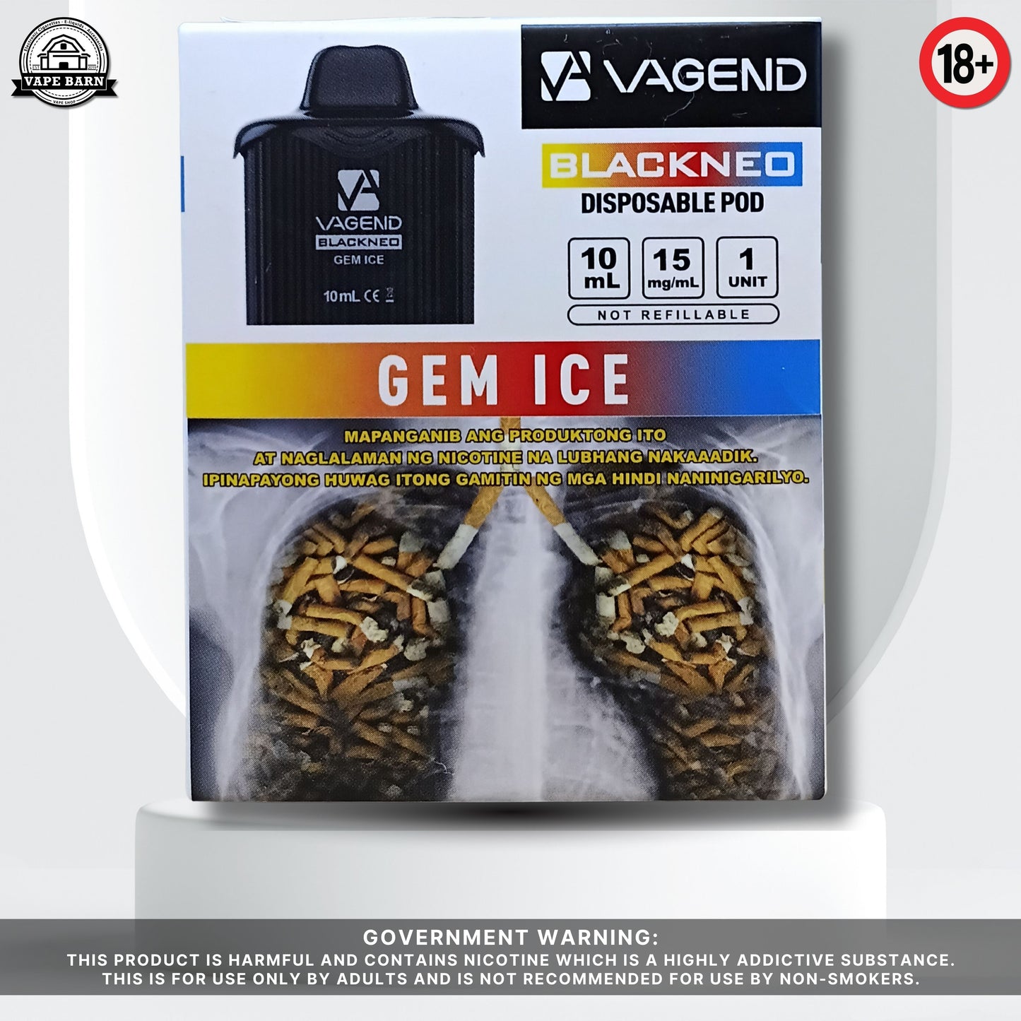 VAGEND Blackneo (Prefilled Pod) 1.5%