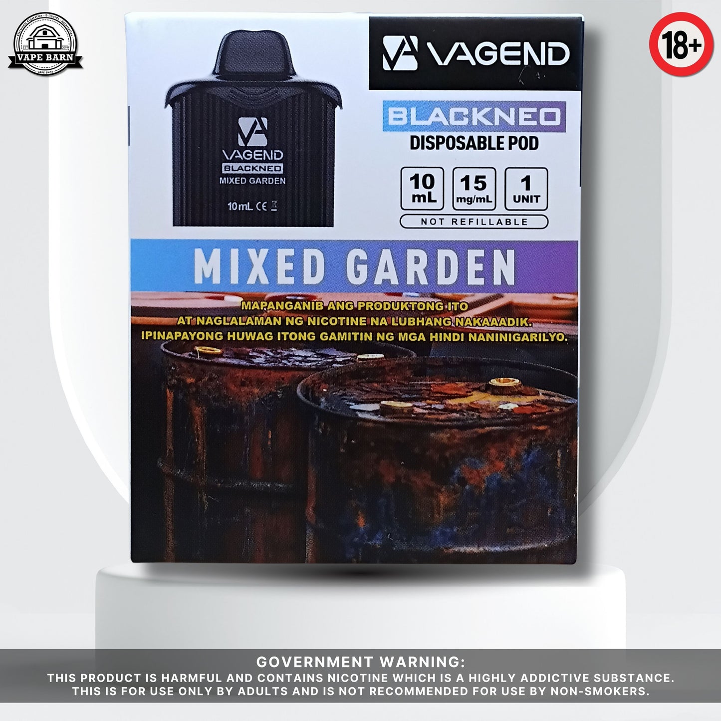 VAGEND Blackneo (Prefilled Pod) 1.5%