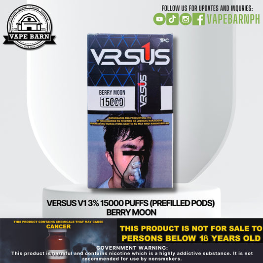 Versus V1 3% 15000 Puffs (Prefilled Pods)