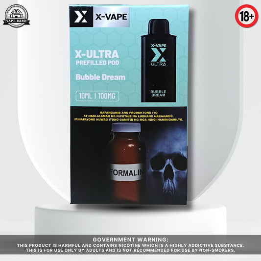 X-VAPE X-ULTRA (Prefilled Pod) 1%