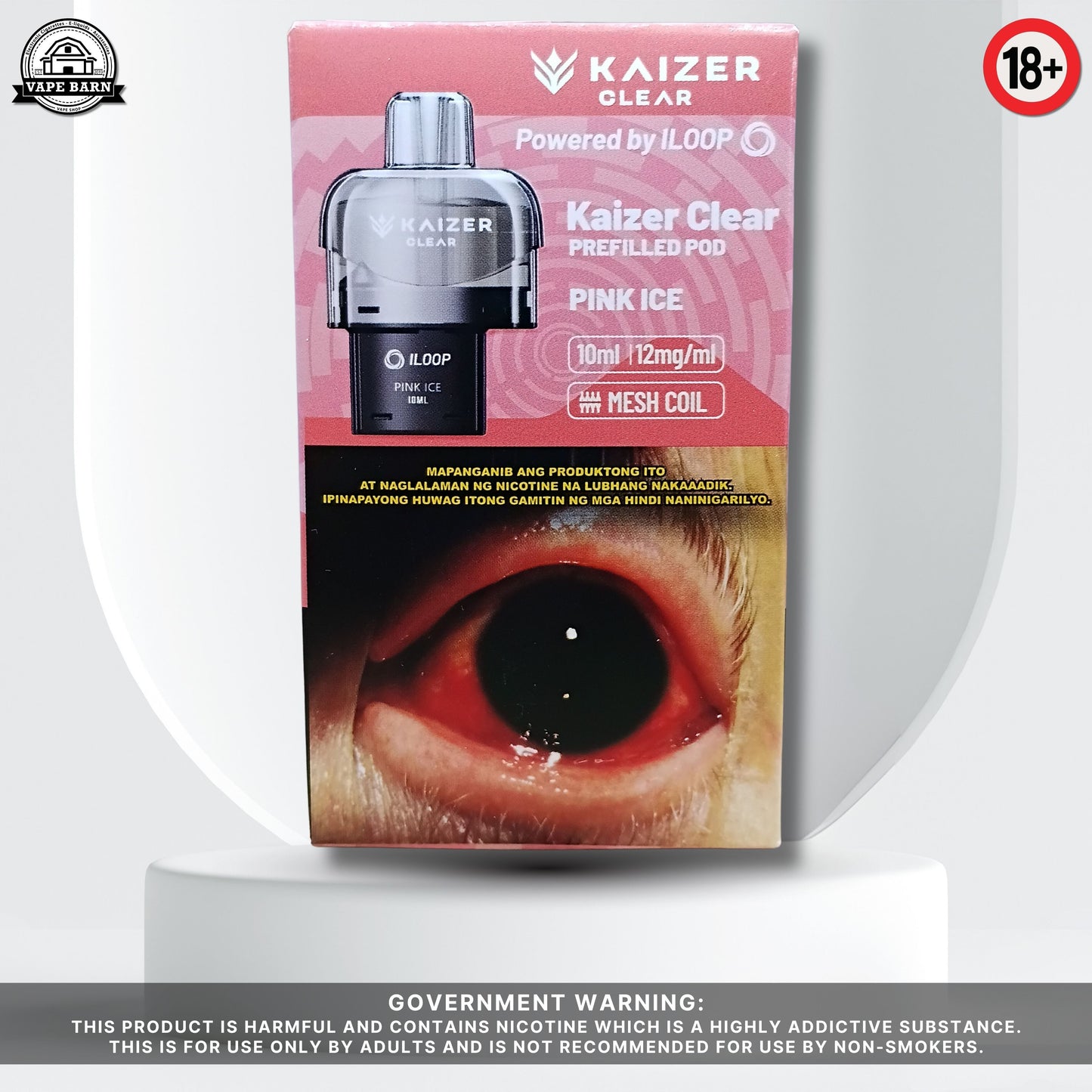 KAIZER Clear (Prefilled Pod) 1.2%
