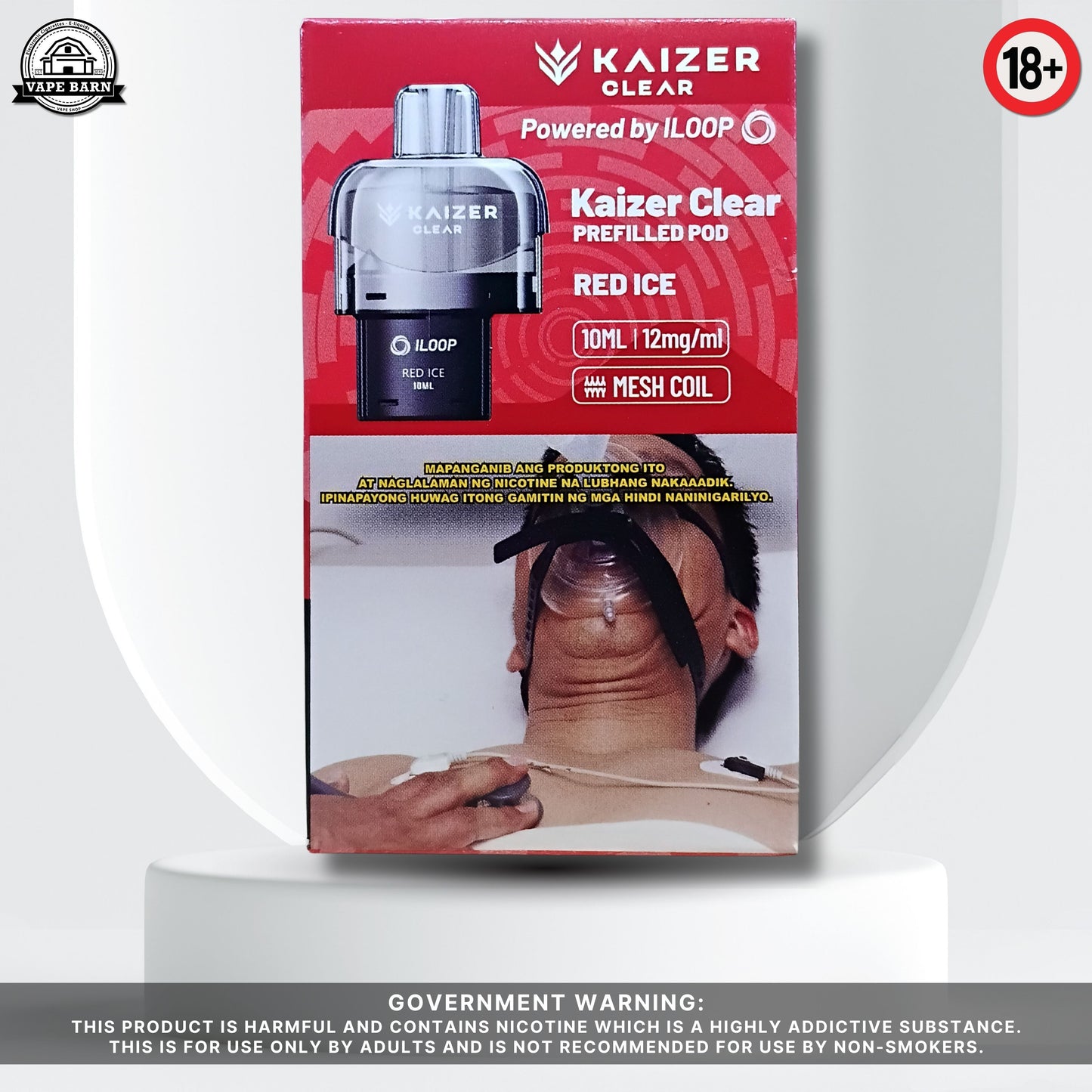 KAIZER Clear (Prefilled Pod) 1.2%