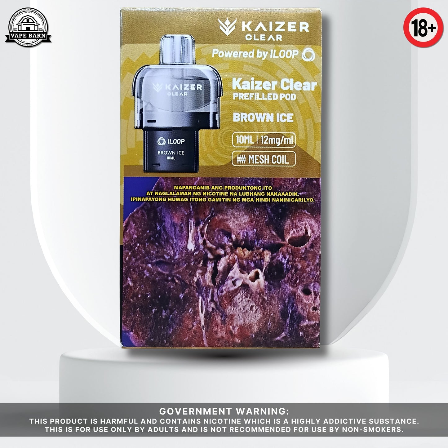 KAIZER Clear (Prefilled Pod) 1.2%
