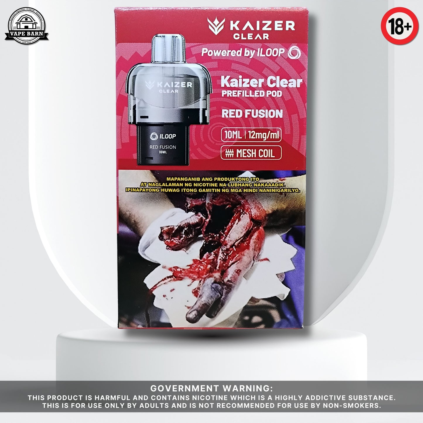 KAIZER Clear (Prefilled Pod) 1.2%