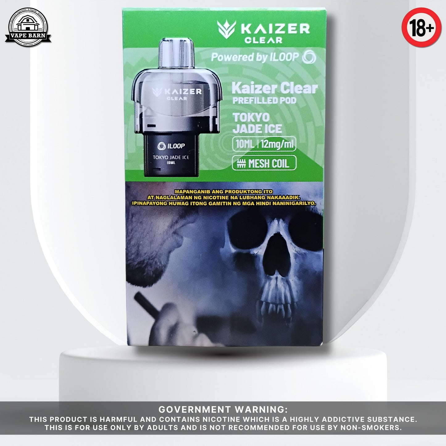 KAIZER Clear (Prefilled Pod) 1.2%