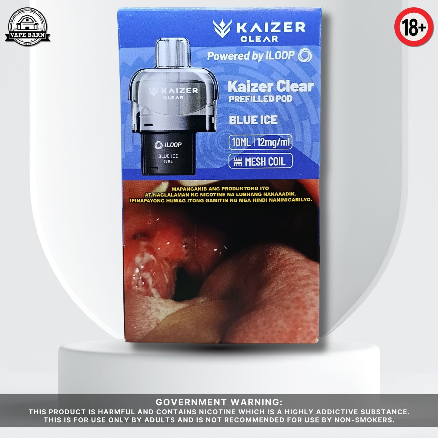 KAIZER Clear (Prefilled Pod) 1.2%