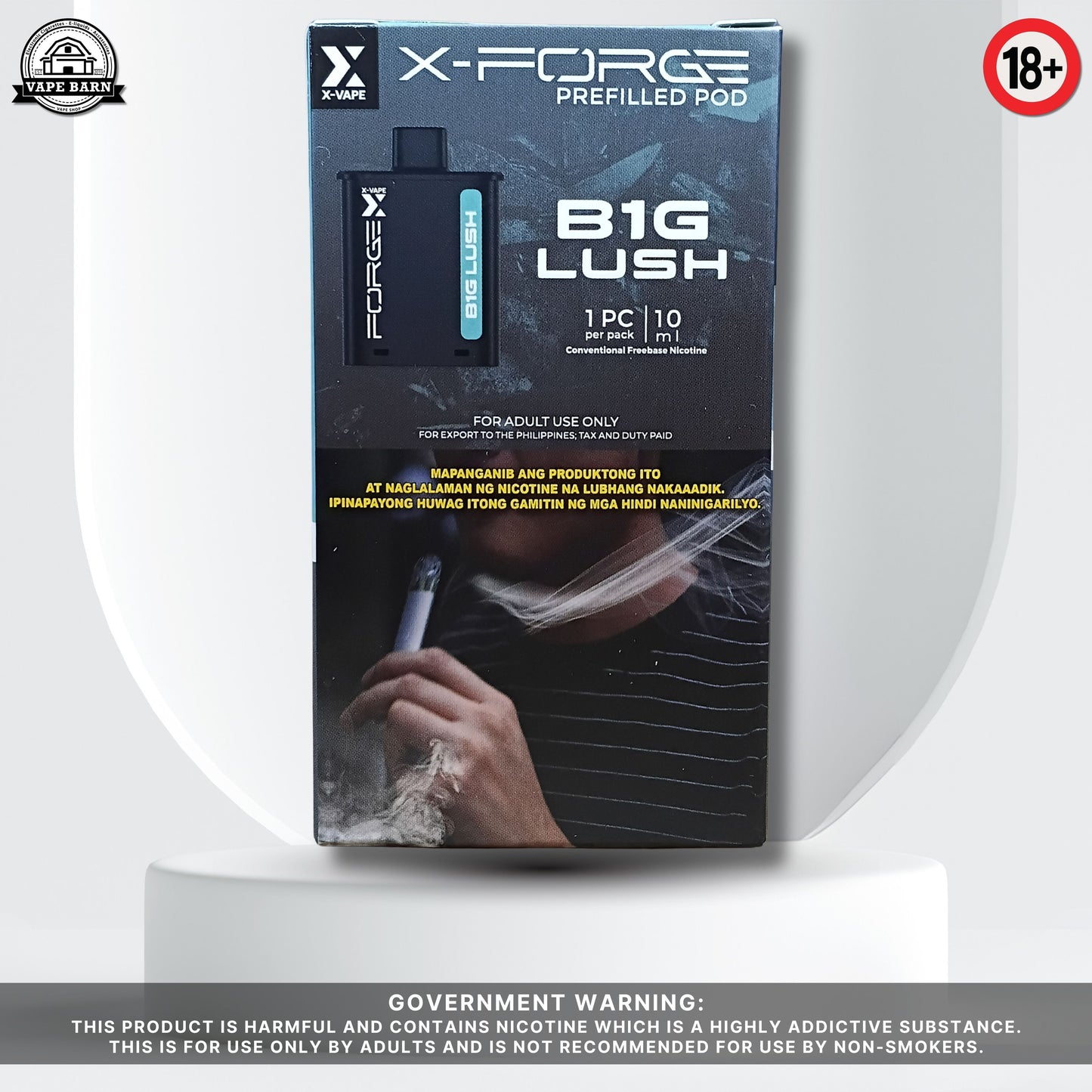 X-FORGE (Prefilled Pod) 1.2%