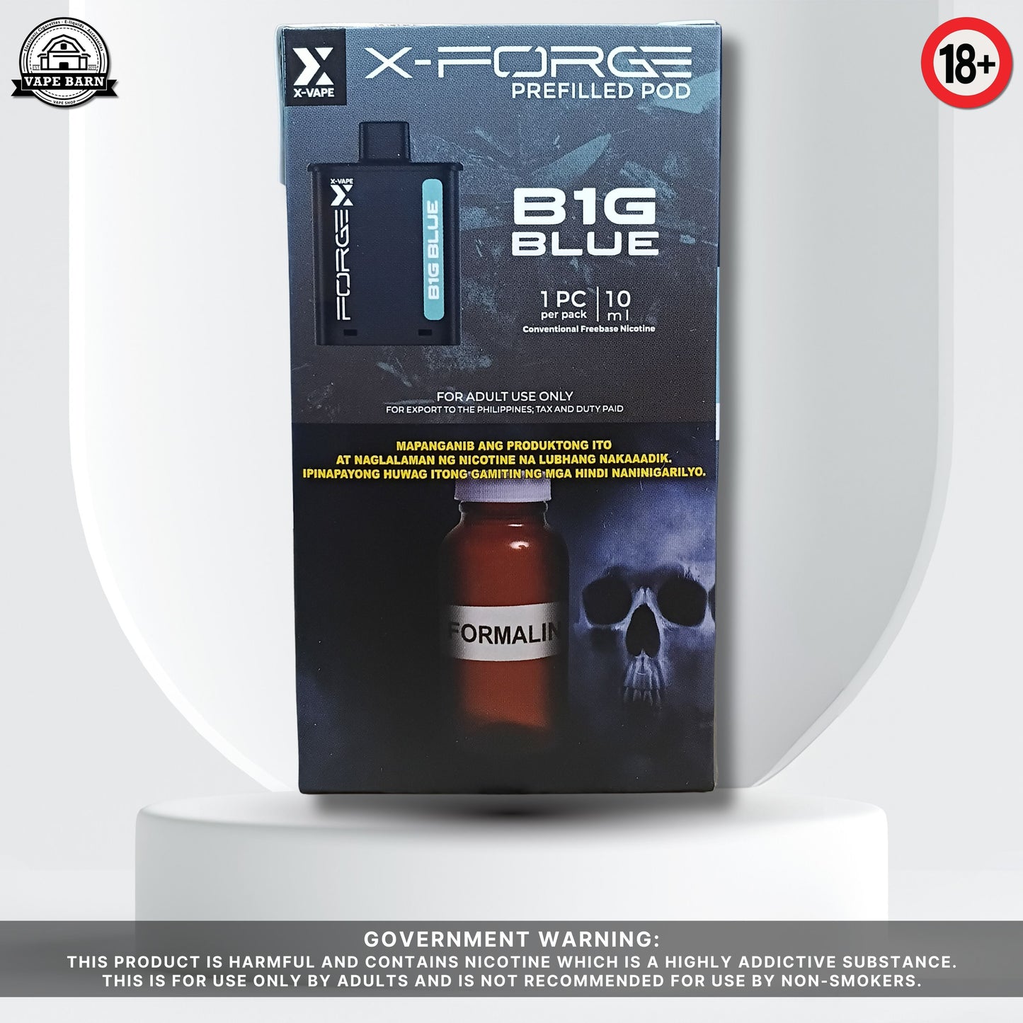X-FORGE (Prefilled Pod) 1.2%