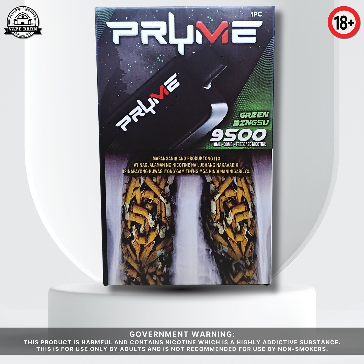 PRYME (Prefilled Pod) 3%