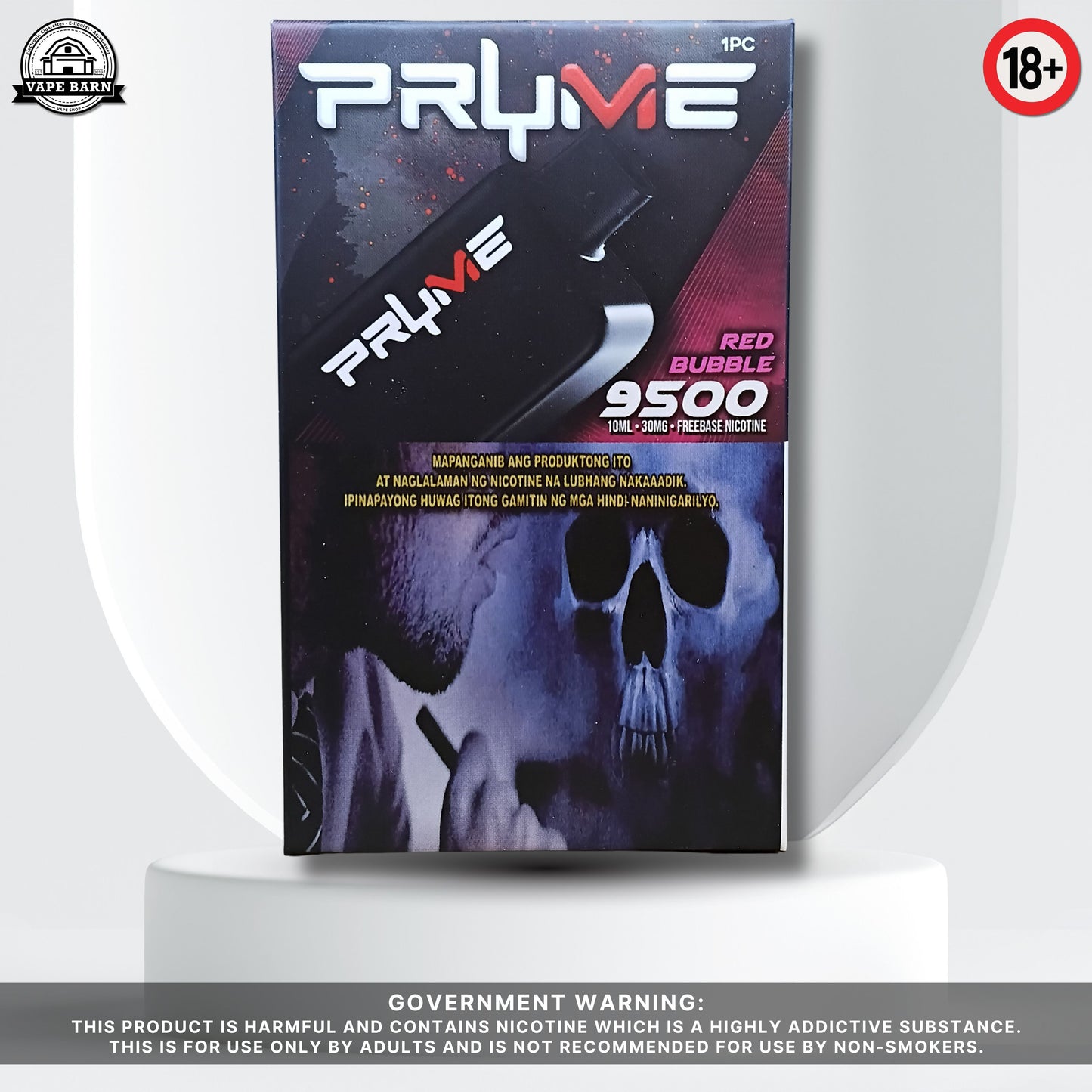 PRYME (Prefilled Pod) 3%