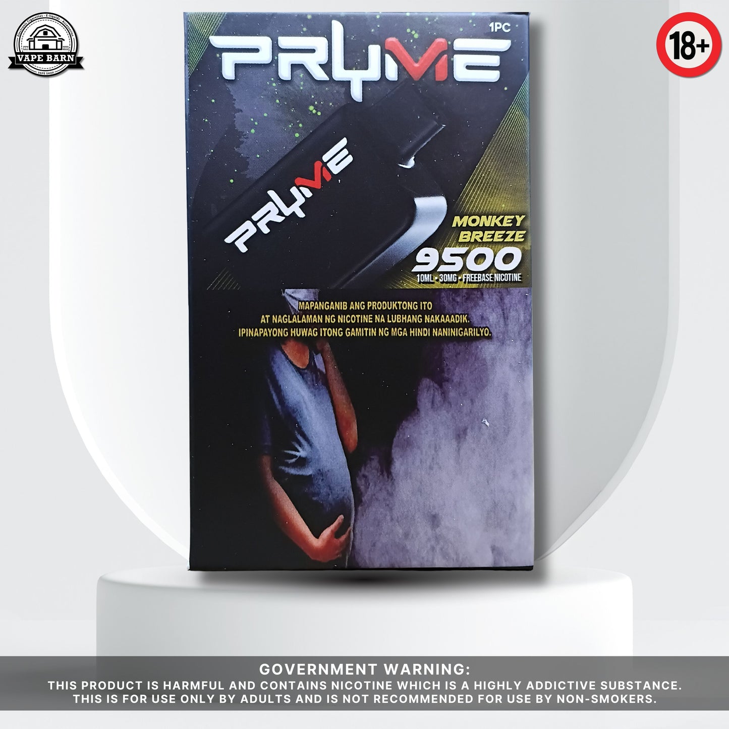PRYME (Prefilled Pod) 3%