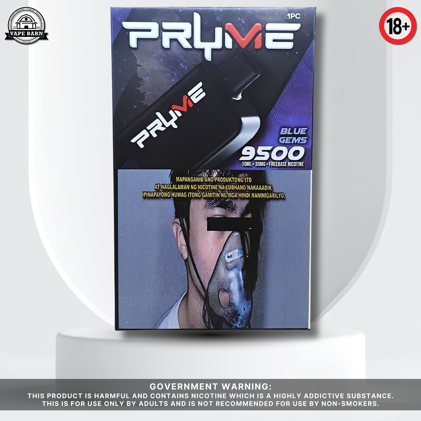 PRYME (Prefilled Pod) 3%