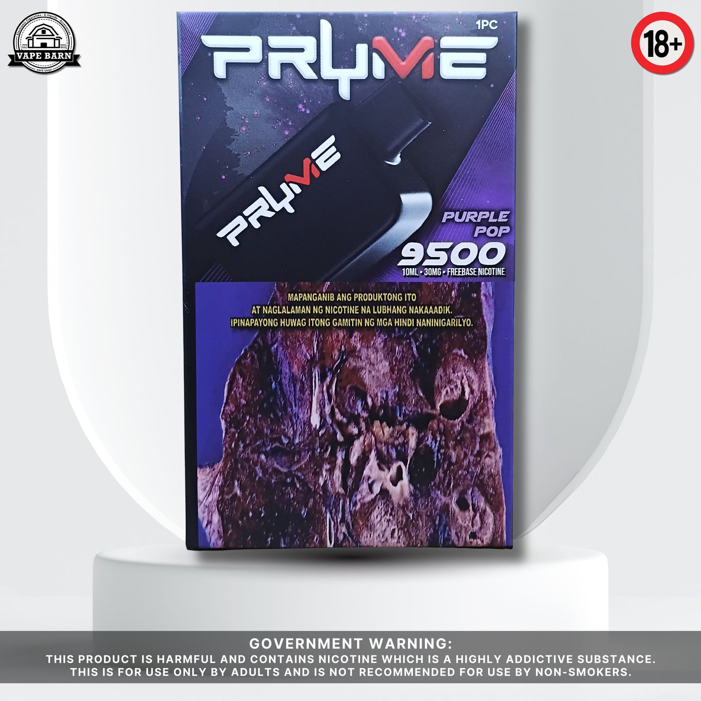 PRYME (Prefilled Pod) 3%