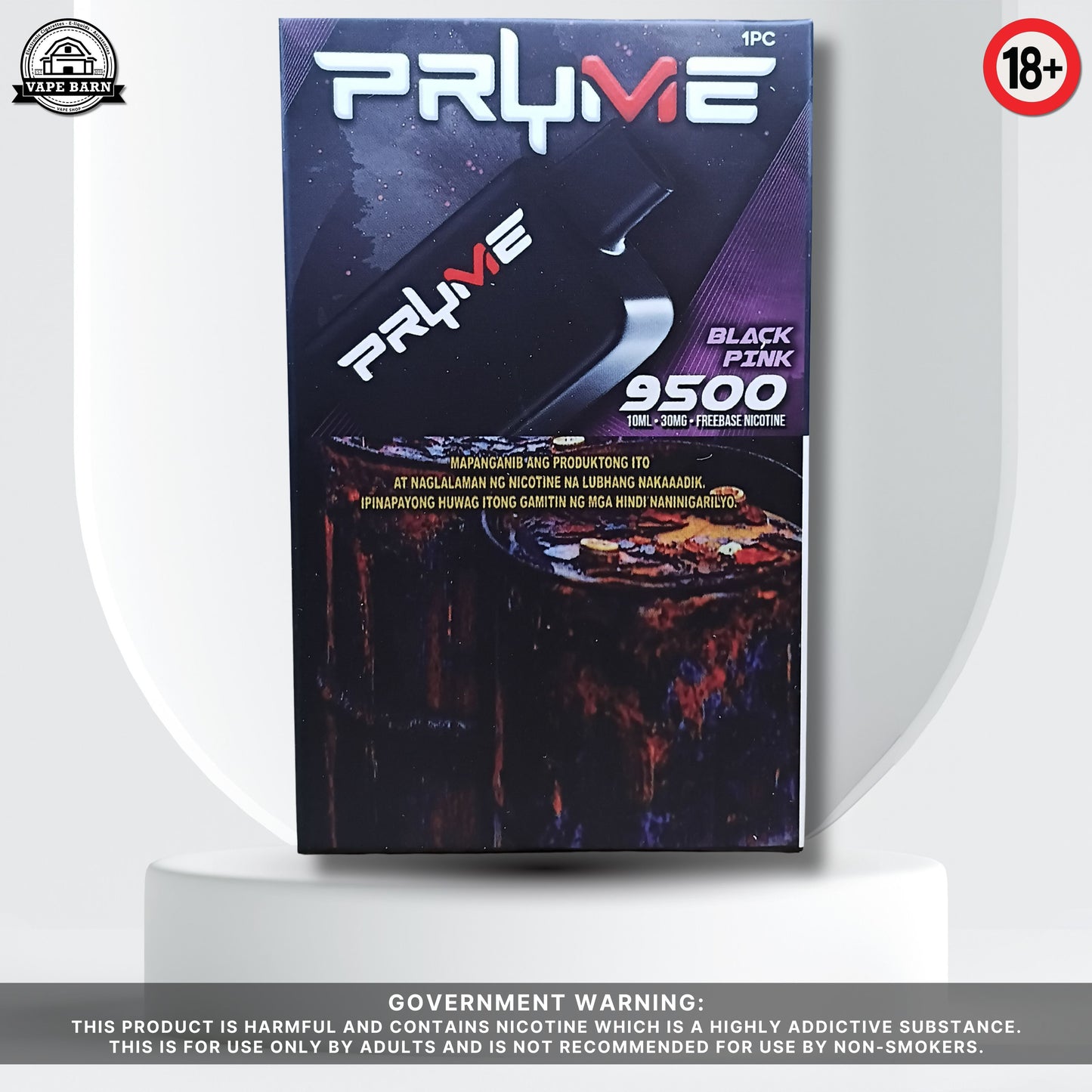 PRYME (Prefilled Pod) 3%