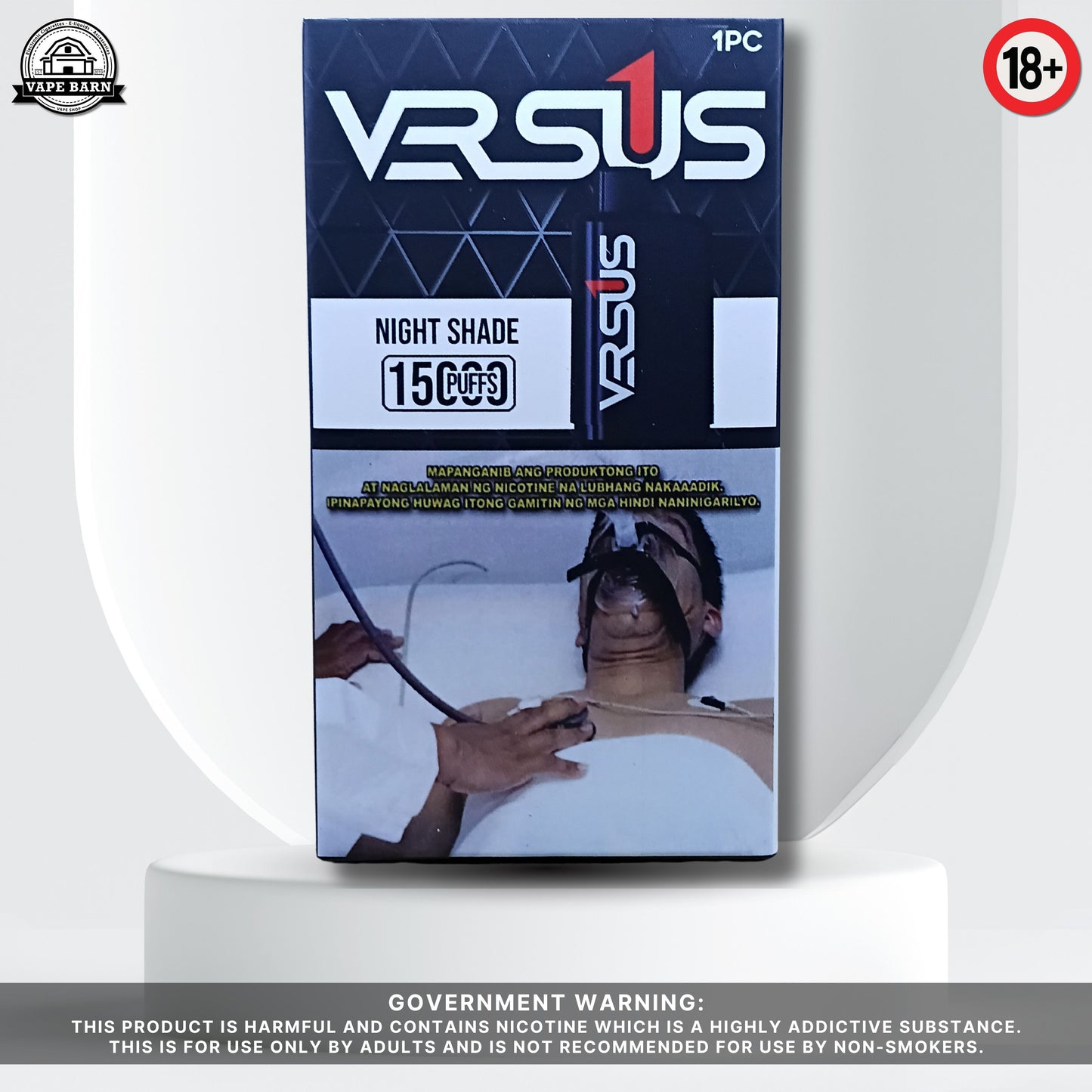 Versus V1 3% 15000 Puffs (Prefilled Pods)