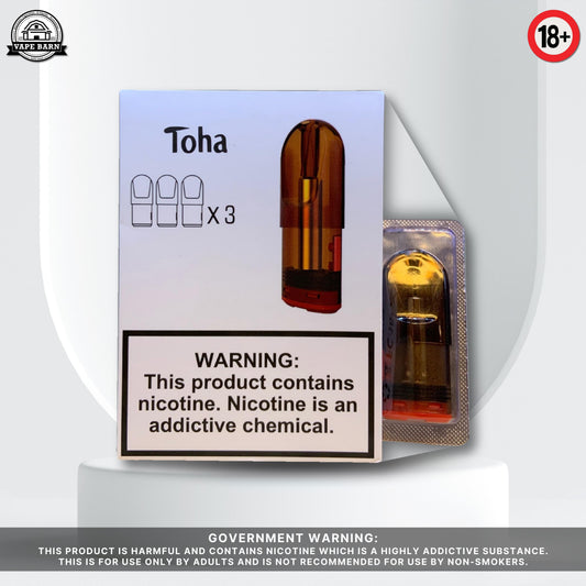 Toha Refillable Empty Pod (Per Piece)