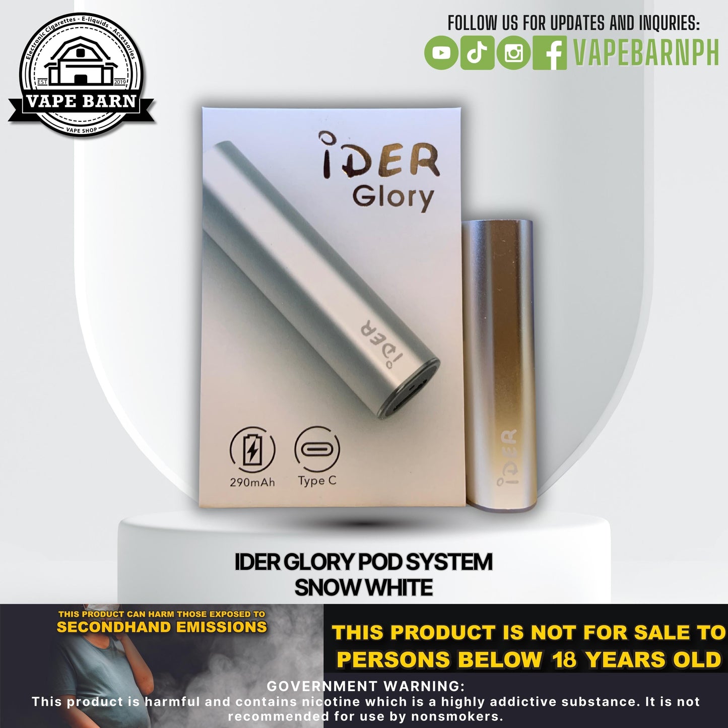 CS: IDER Glory Pod System