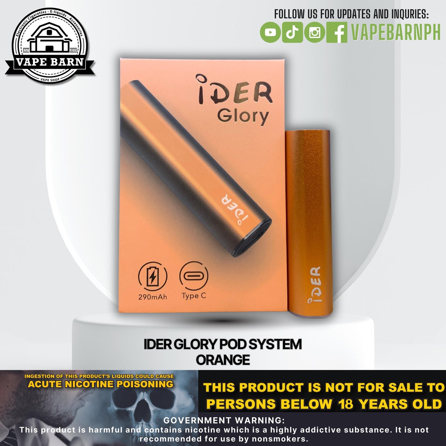 CS: IDER Glory Pod System