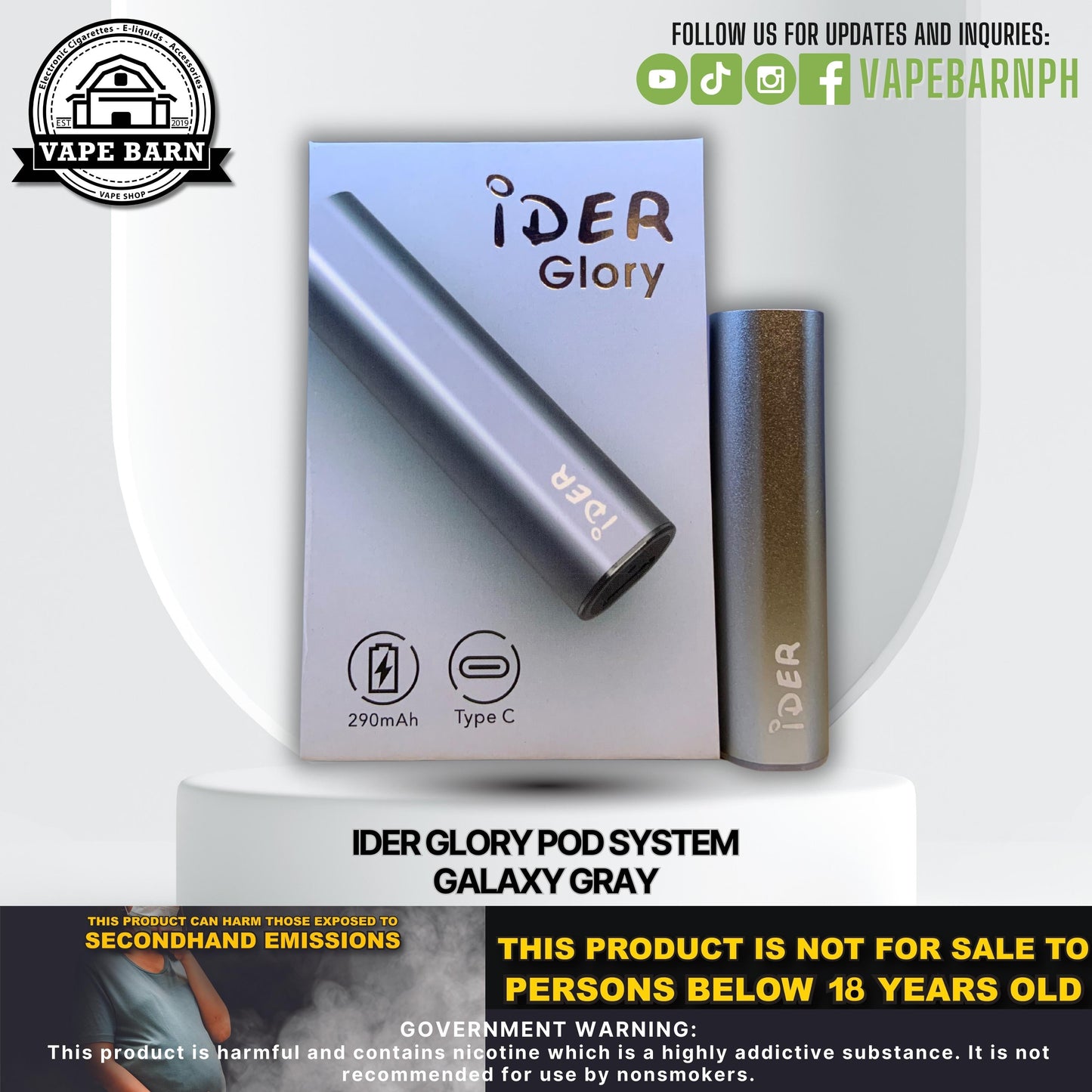 CS: IDER Glory Pod System