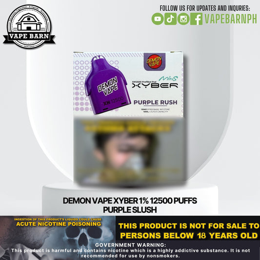 CS: Demon Vape Xyber 1% 12500 Puffs