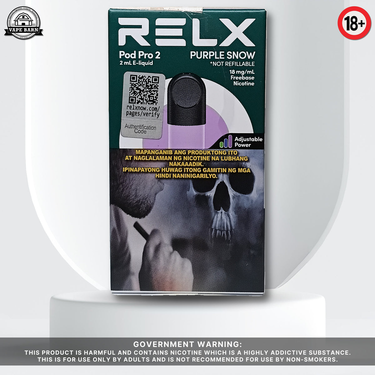 RELX Pod Pro 2 - Purple Snow