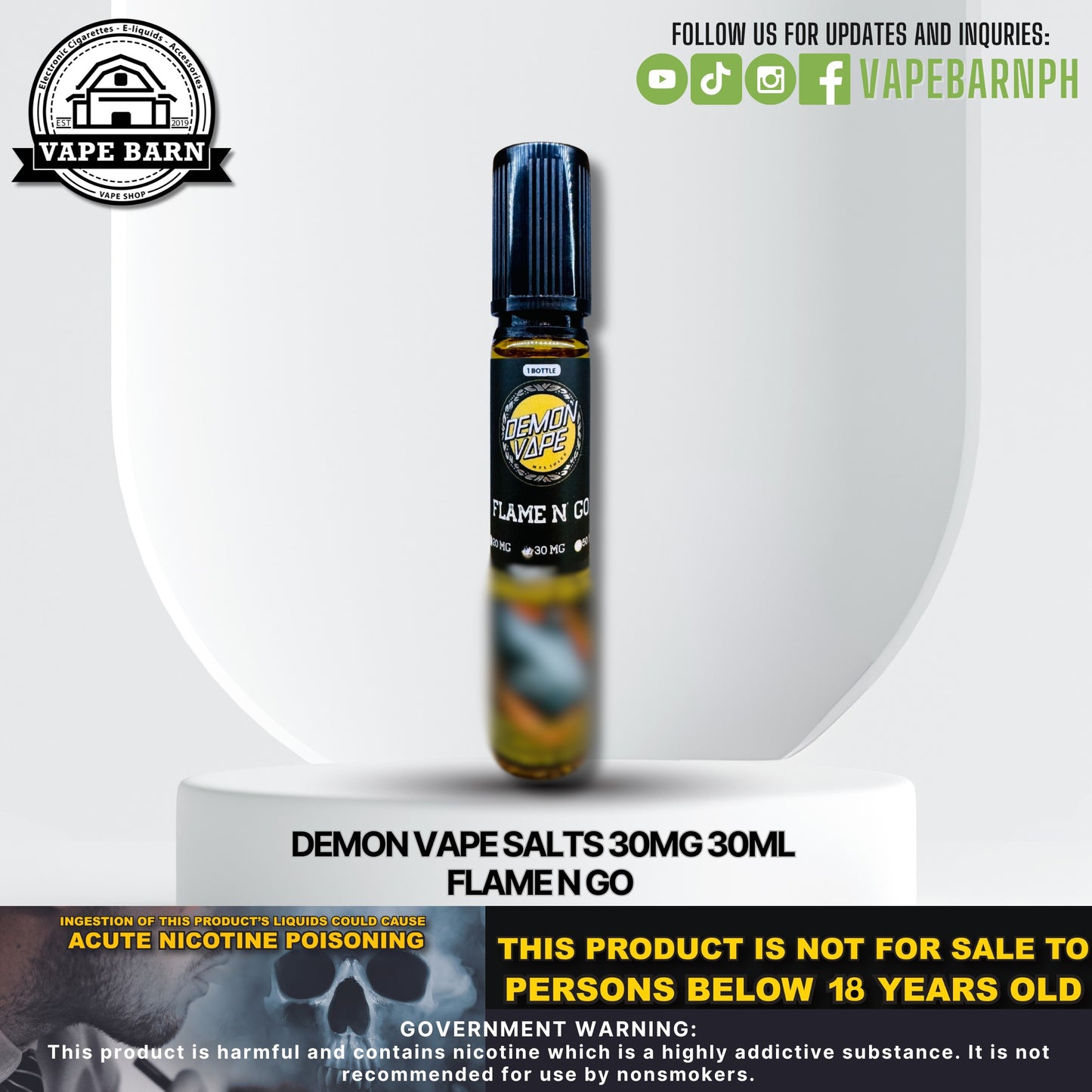 Demon Vape Salts 30mg 30ml