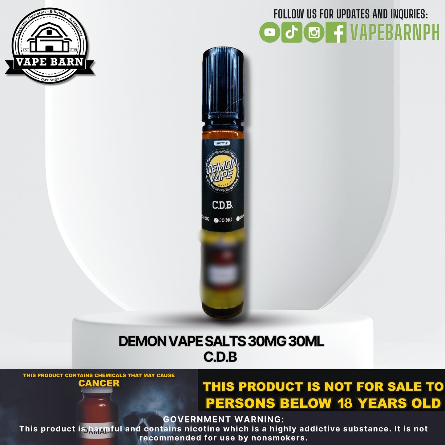 Demon Vape Salts 30mg 30ml