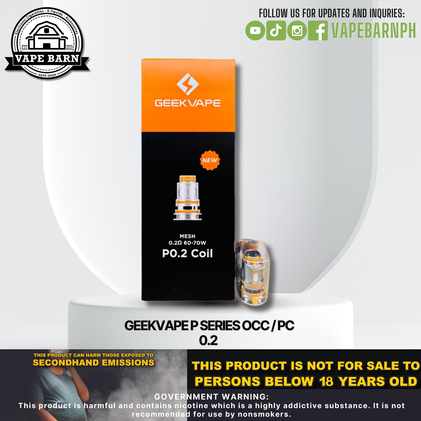 Geekvape P Series OCC / pc