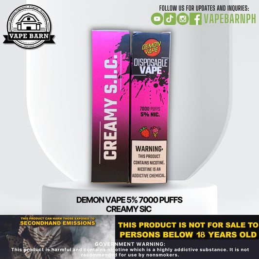 CS: Demon Vape 5% 7000 Puffs