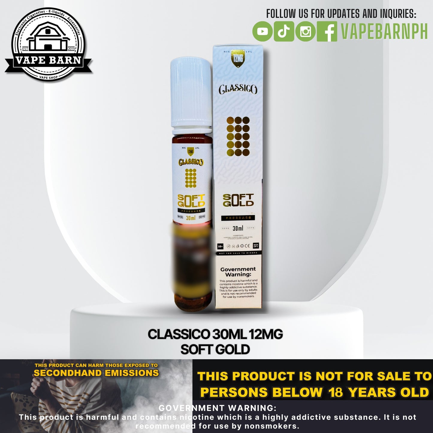 Classico 30ml 12mg