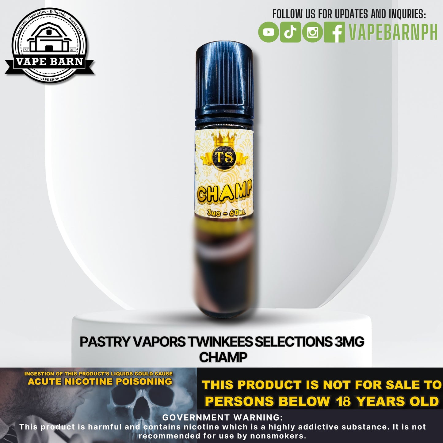 Pastry Vapors Twinkees Selections 3MG