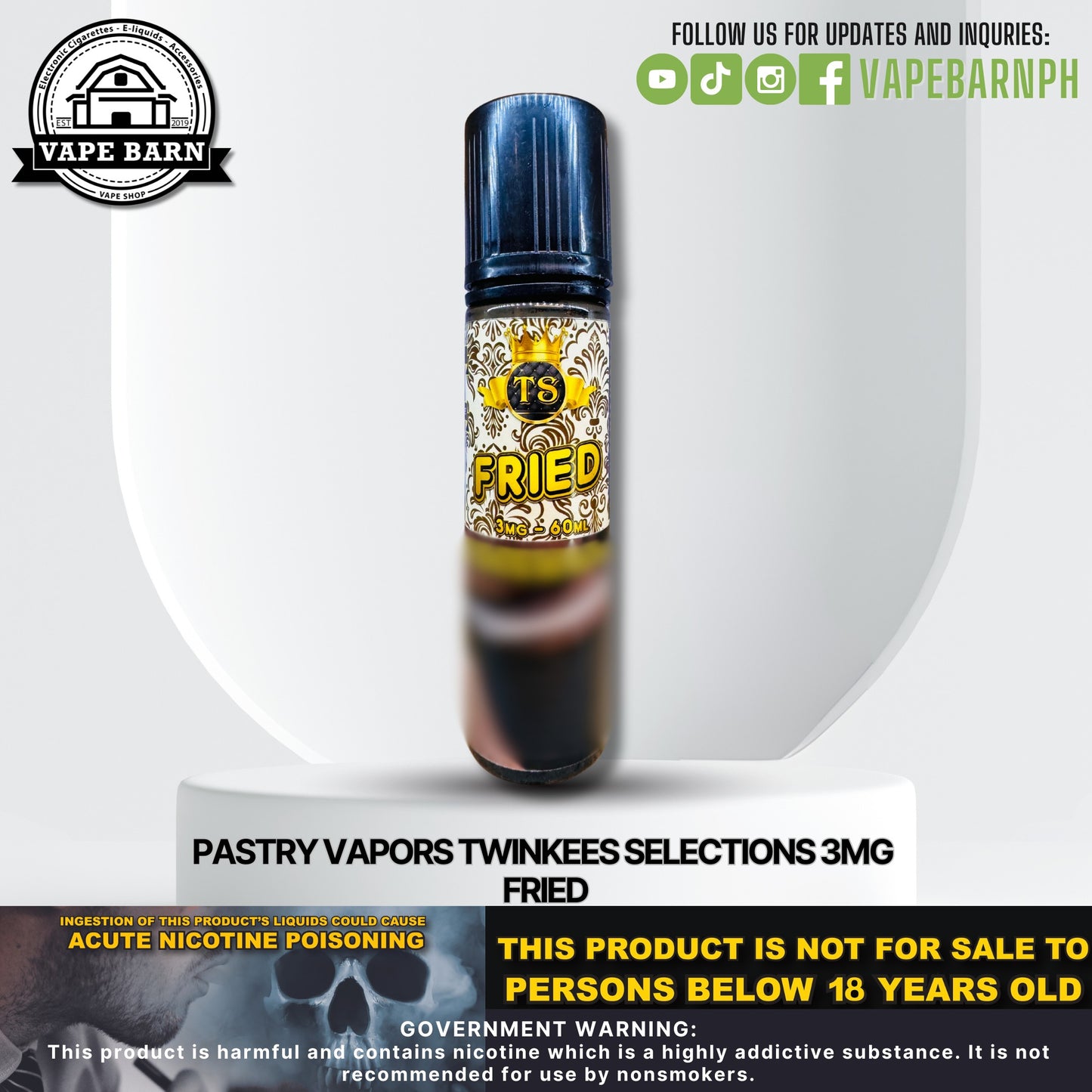 Pastry Vapors Twinkees Selections 3MG